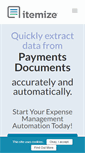 Mobile Screenshot of itemize.com
